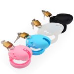 Silicone CB6000s Chastity Devices In Clear/Black/Blue/Pink - Image 6
