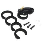 Silicone CB6000s Chastity Devices In Clear/Black/Blue/Pink - Image 3