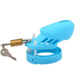Silicone CB6000s Chastity Devices In Clear/Black/Blue/Pink - Image 4