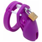 Silicone CB6000s Chastity Devices In Brown/Purple/Yellow - Image 7