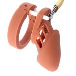 Silicone CB6000s Chastity Devices In Brown/Purple/Yellow - Image 9