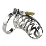 Metal Male CB Restraint device Penis Chastity Cage - Image 7