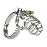 Metal Male CB Restraint device Penis Chastity Cage - Image 2