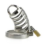 Metal Male CB Restraint device Penis Chastity Cage - Image 3