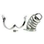Metal Male CB Restraint device Penis Chastity Cage - Image 5