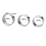 Fashion Men' s Stainless Steel Cock Ring