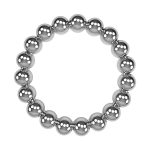 Meridian Stainless Steel Beaded Cock Rings - Image 6