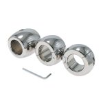 Heavy Bondage Stainless Steel Ball Stretching -Screw - Image 7