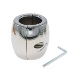 Heavy Bondage Stainless Steel Ball Stretching -Screw