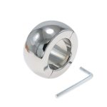 Heavy Bondage Stainless Steel Ball Stretching -Screw - Image 5