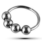 Steel Head Ring with 4 Balls - Image 6