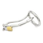 Stainless Steel Chastity Device Cage Locking - Image 3
