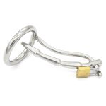 Stainless Steel Chastity Device Cage Locking - Image 4