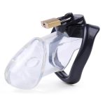 Rikers Locking Chastity Device - Transparen - Image 6