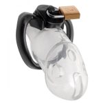 Rikers Locking Chastity Device - Transparen - Image 3