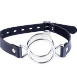 Double Metal Locking Ring Gag - Image 6