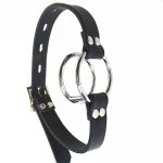 Double Metal Locking Ring Gag - Image 4