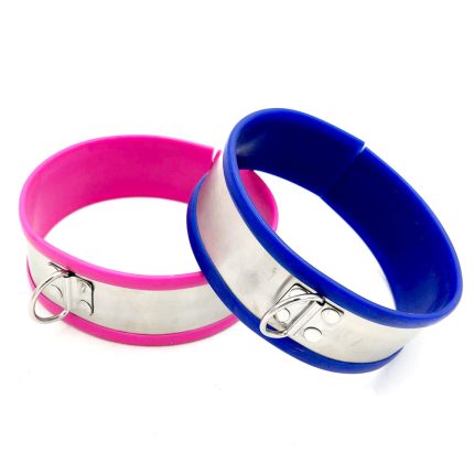 Rapture Steel Band Collar With Leash