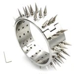 Heavy Neck Collar With 45 Spikes - Image 2