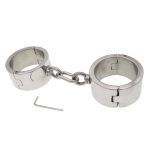 Bondage Stainless Steel Handcuffs For Male And Female - Image 2