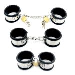Rapture Stainless Steel Band Wrist Shackles - Image 6