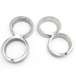 Single Hinge Bondage Handcuffs - Image 3