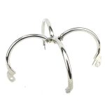 Ellipse Stainless Steel Cross Cuffs - Image 3