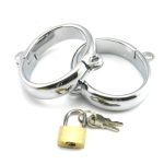 Chrome Wrist / Ankle Cuffs with Lock - Image 7