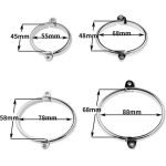 Chrome Wrist / Ankle Cuffs with Lock