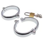 Chrome Wrist / Ankle Cuffs with Lock - Image 2