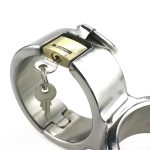 Stainless Steel Cross Handcuffs - Image 5