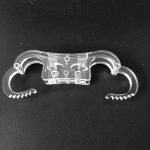 Acrylic Glass Finger Cuff Ratchet Clasp - Image 2