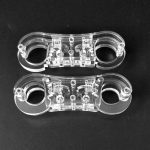 Acrylic Glass Finger Cuff Ratchet Clasp - Image 4