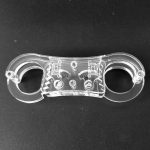Acrylic Glass Finger Cuff Ratchet Clasp - Image 5