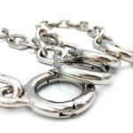 Stainless Steel Toe Cuffs With Chain - Image 7