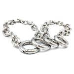 Stainless Steel Toe Cuffs With Chain - Image 8