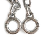 Stainless Steel Toe Cuffs With Chain - Image 5
