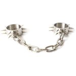 Spiked Stainless Steel Ankle/Wrist Cuffs - Image 3