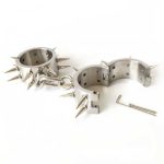 Spiked Stainless Steel Ankle/Wrist Cuffs - Image 5