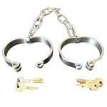 Plug Key Steel Wrist/Ankle Cuffs - Image 2