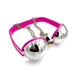 Female Stainless Steel Bra Chastity - Image 9