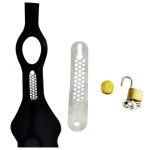 Female Steel Premium Chastity Belt - Image 3