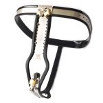 Female  Chastity Belt With Old Lock - Image 9