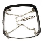 Stainless Steel Chastity Belt With Anal Plug - Image 5