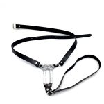 PU Leather Locking Chastity Belt - Image 7