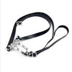 PU Leather Locking Chastity Belt - Image 3