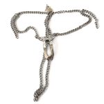 Locked Away in Chains Stainless Steel Female Chastity