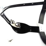 Trap Locking Male Chastity Belt with Cock Cage - Image 3