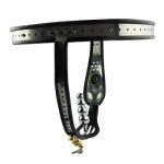 Nutshell Locking Steel Chastity Belt For Male - Image 2