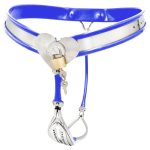 Invisible Lockable T-Back Chastity Panties with Hole - Image 7